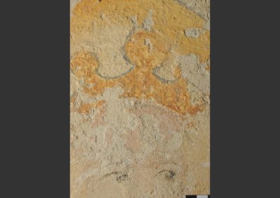 Nordwand, Bildbereich West, Detail der Hl. Agatha Apollonia